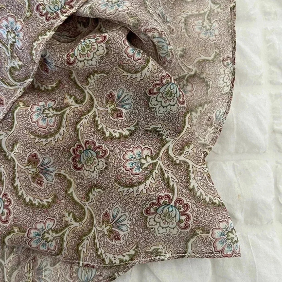 Intermix ines neck scarf silk blouse - Picture 4 of 7